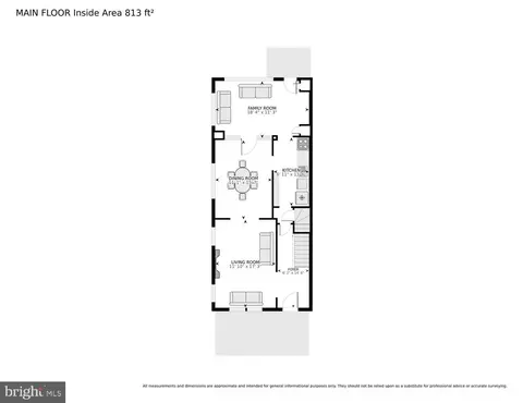 Floorplan - 1918 38th St NW, Washington, DC 20007 photo 1 of 3