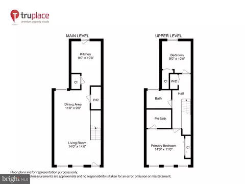 Floorplan - 616 14th Pl NE, Washington, DC 20002 photo 1 of 1