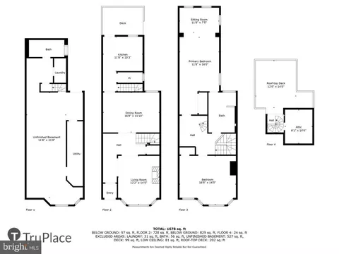Floorplan - 421 G St NE, Washington, DC 20002 photo 1 of 5