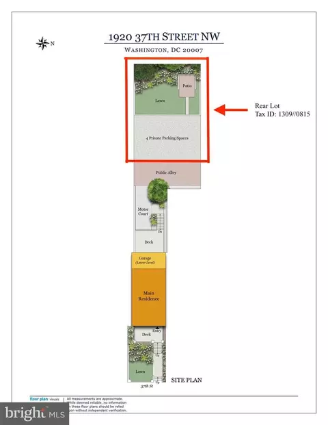 Floorplan - 1920 37th St NW, Washington, DC 20007 photo 2 of 2