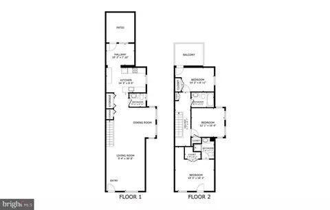 Floorplan - 1024 G St NE, Washington, DC 20002 photo 2 of 2