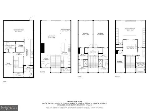 Floorplan - 3623 R St NW, Washington, DC 20007 photo 5 of 5
