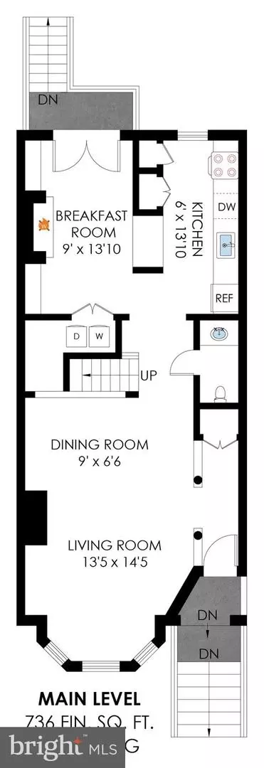 Floorplan - 303 C St SE, Washington, DC 20003 photo 1 of 3