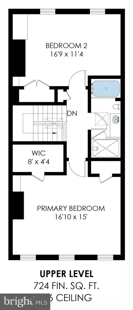 Floorplan - 303 C St SE, Washington, DC 20003 photo 2 of 3