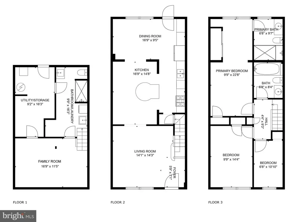 Floorplan - 2434 Tunlaw Rd NW, Washington, DC 20007 photo 1 of 1