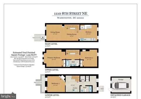 Floorplan - 1110 8th St NE, Washington, DC 20002 photo 1 of 1