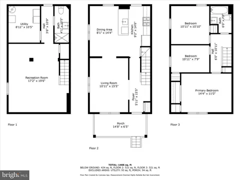Floorplan - 17 54th St SE, Washington, DC 20019 photo 4 of 4