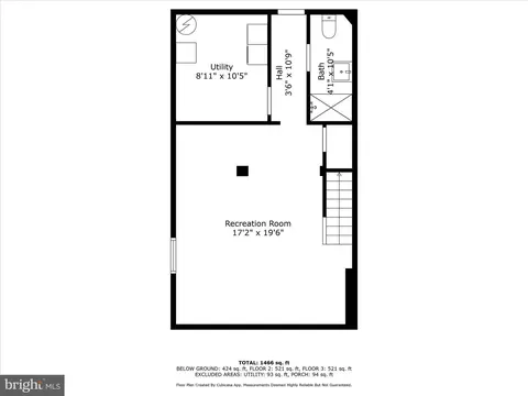 Floorplan - 17 54th St SE, Washington, DC 20019 photo 1 of 4