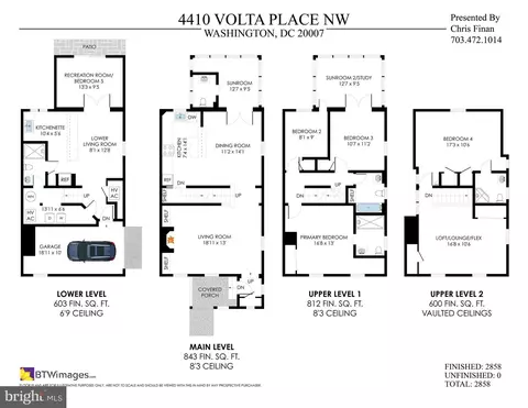 Floorplan - 4410 Volta Pl NW, Washington, DC 20007 photo 5 of 5