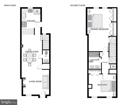 Floorplan - 719 4th St NE, Washington, DC 20002 photo 1 of 1
