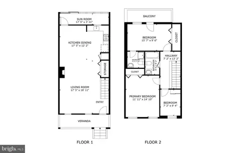 Floorplan - 251 15th St SE, Washington, DC 20003 photo 3 of 3