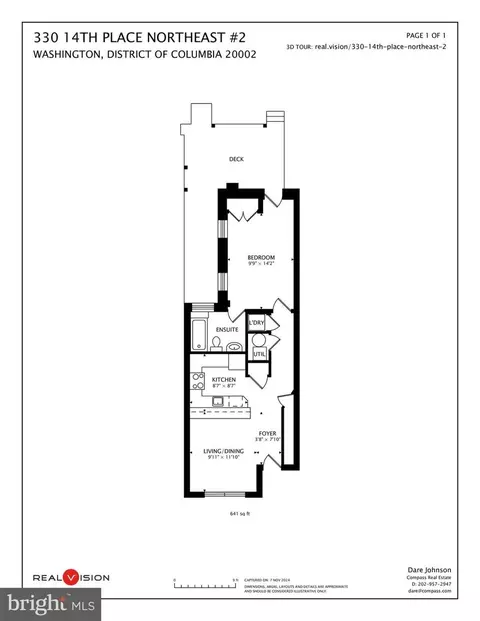 Floorplan - 330 14th Pl NE #2, Washington, DC 20002 photo 1 of 1