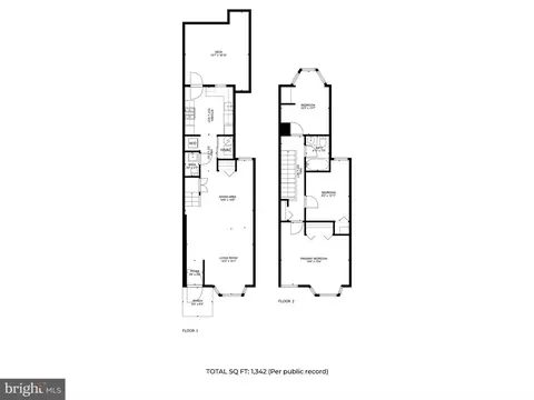 Floorplan - 1357 Emerald St NE, Washington, DC 20002 photo 1 of 1