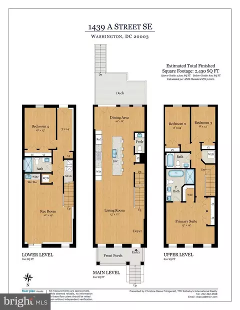 Floorplan - 1439 A St SE, Washington, DC 20003 photo 1 of 1