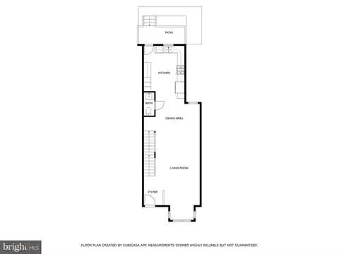 Floorplan - 1106 E Street St SE, Washington, DC 20003 photo 1 of 4