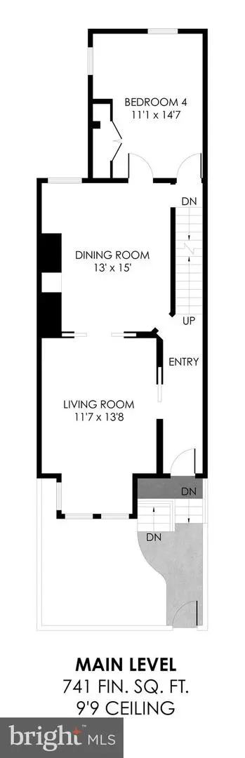 Floorplan - 1324 Montello Ave NE, Washington, DC 20002 photo 3 of 4
