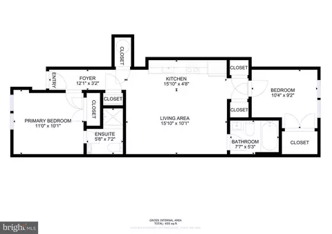Floorplan - 1617 Corcoran St NE #2, Washington, DC 20002 photo 1 of 1