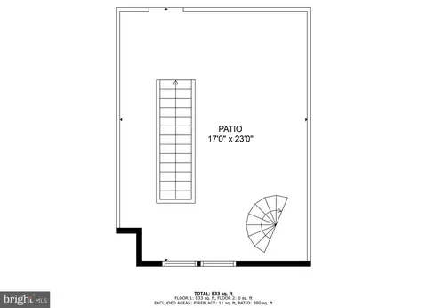 Floorplan - 1717 Euclid St NW #1, Washington, DC 20009 photo 2 of 2
