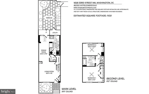 Floorplan - 1626 33rd St NW, Washington, DC 20007 photo 1 of 1