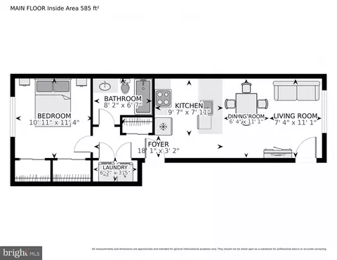 Floorplan - 11 15th St NE #3, Washington, DC 20002 photo 1 of 1