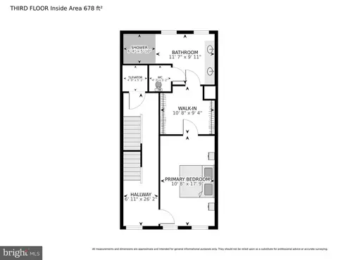 Floorplan - 1309 E Street St SE #35, Washington, DC 20003 photo 3 of 4