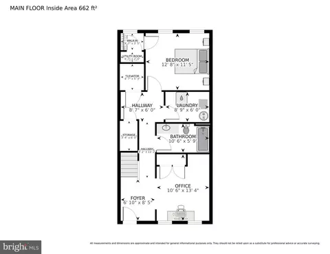 Floorplan - 1309 E Street St SE #35, Washington, DC 20003 photo 1 of 4