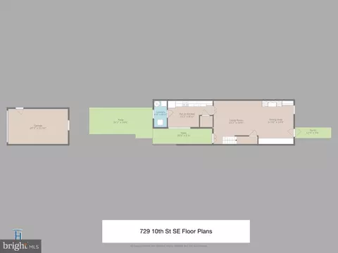 Floorplan - 729 10th St SE, Washington, DC 20003 photo 2 of 3