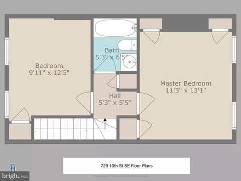 Floorplan - 729 10th St SE, Washington, DC 20003 photo 3 of 3