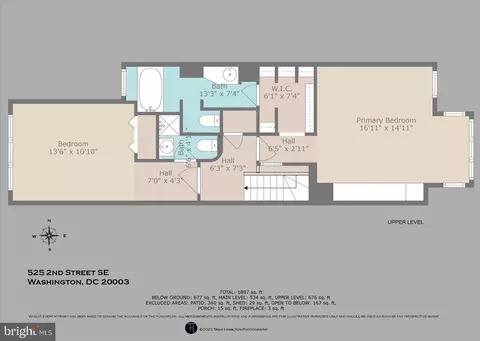 Floorplan - 515 2nd St SE, Washington, DC 20003 photo 4 of 4