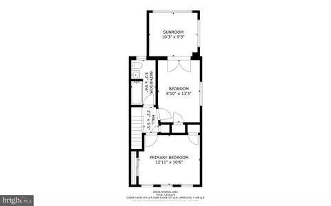 Floorplan - 560 25th Pl NE, Washington, DC 20002 photo 3 of 4
