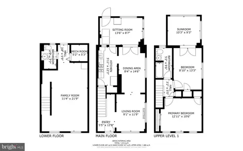 Floorplan - 560 25th Pl NE, Washington, DC 20002 photo 1 of 4