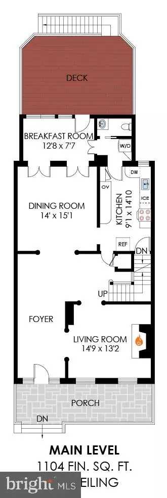 Floorplan - 2922 Upton St NW, Washington, DC 20008 photo 3 of 5