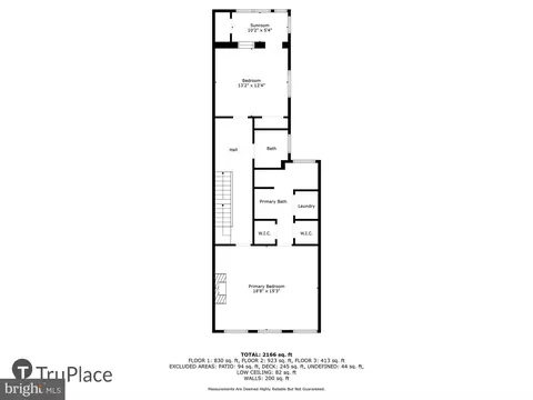 Floorplan - 1002 C St NE, Washington, DC 20002 photo 3 of 5