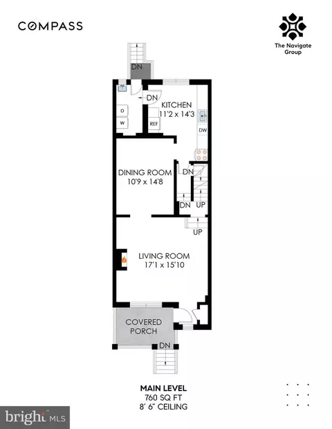 Floorplan - 5005 3rd St NW, Washington, DC 20011 photo 1 of 3