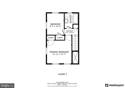 Floorplan - 371 Chaplin St SE, Washington, DC 20019 photo 2 of 3