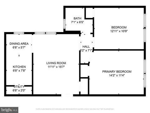 Floorplan - 311 7th St NE #5, Washington, DC 20002 photo 1 of 1
