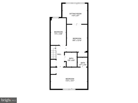 Floorplan - 1802 C St NE, Washington, DC 20002 photo 2 of 2