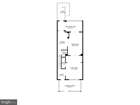 Floorplan - 1802 C St NE, Washington, DC 20002 photo 1 of 2