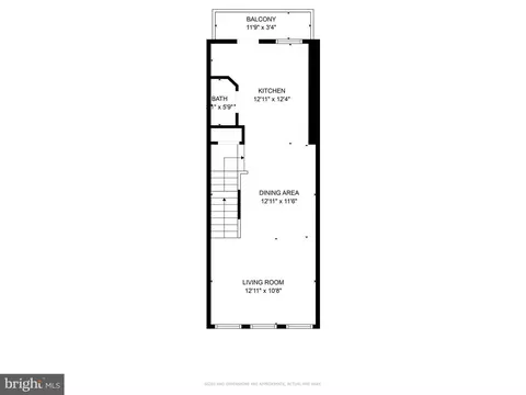 Floorplan - 331 K St SE, Washington, DC 20003 photo 3 of 5