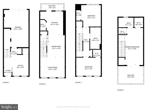 Floorplan - 331 K St SE, Washington, DC 20003 photo 1 of 5