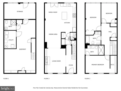 Floorplan - 1706 E Street St SE, Washington, DC 20003 photo 1 of 1
