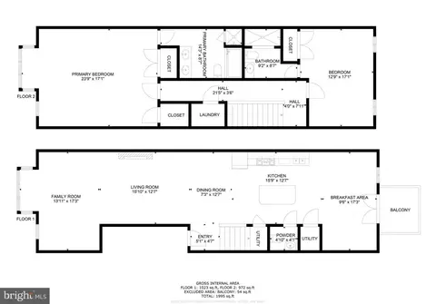 Floorplan - 509 M St NE #4, Washington, DC 20002 photo 1 of 1