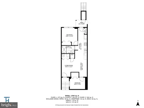 Floorplan - 1616 C St NE, Washington, DC 20002 photo 3 of 4