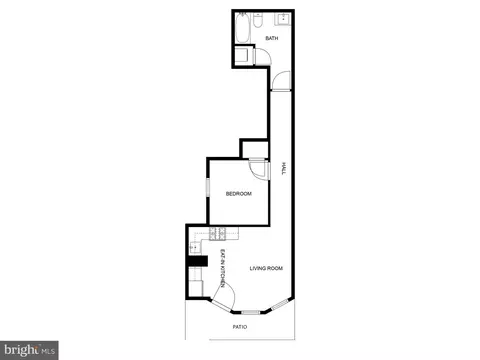 Floorplan - 1708 16th St NW #2, Washington, DC 20009 photo 1 of 1