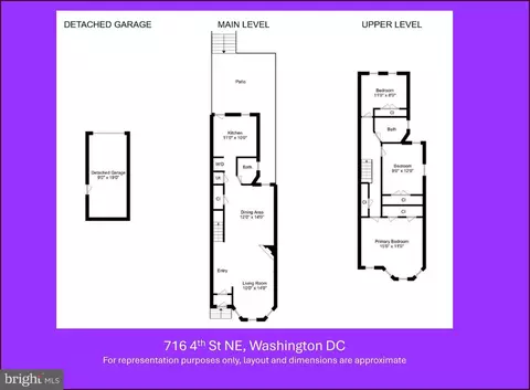 Floorplan - 716 4th St NE, Washington, DC 20002 photo 1 of 1