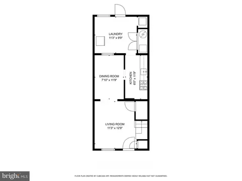Floorplan - 428 20th St NE, Washington, DC 20002 photo 1 of 3