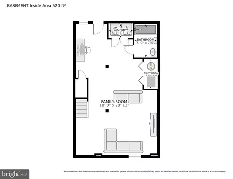 Floorplan - 1208 Madison St NW, Washington, DC 20011 photo 1 of 3