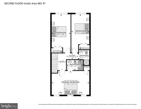 Floorplan - 1208 Madison St NW, Washington, DC 20011 photo 2 of 3