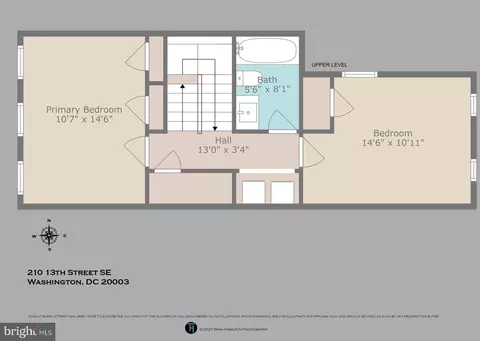 Floorplan - 210 13th St SE, Washington, DC 20003 photo 3 of 4