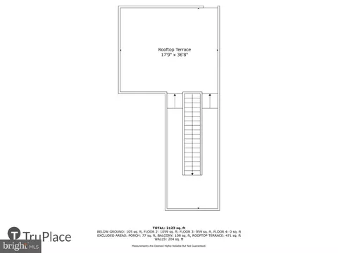Floorplan - 304 K St NE #2PH, Washington, DC 20002 photo 3 of 4